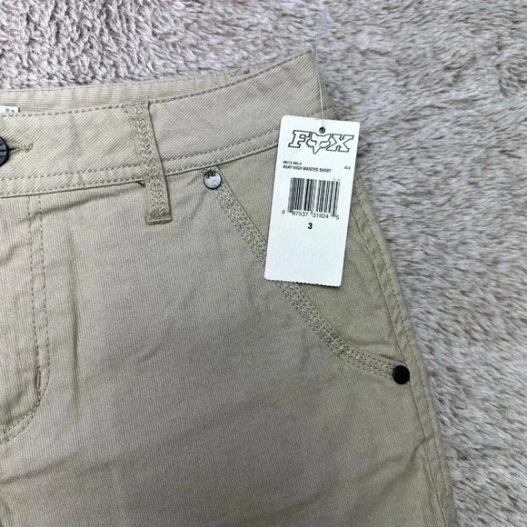 Fox Racing Women’s Asap High Waisted Short Size 3 New - Picture 5 of 14
